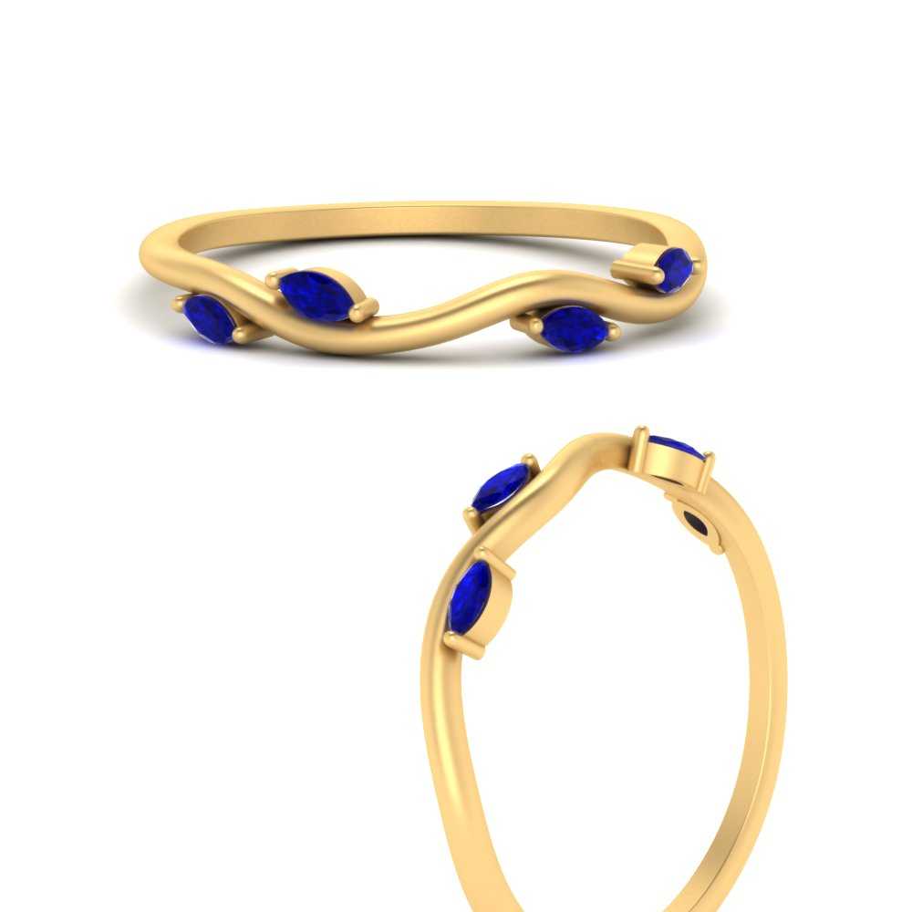 Vine Marquise Simple Wedding Band Fascinating Diamonds
