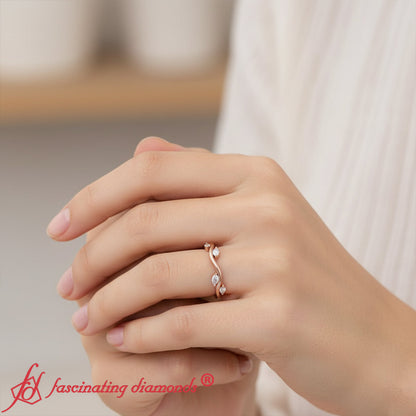 Vine Marquise Simple Wedding Band Fascinating Diamonds