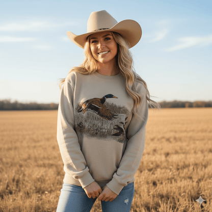 Vintage Duck Graphic Sweatshirt Wild Junkie