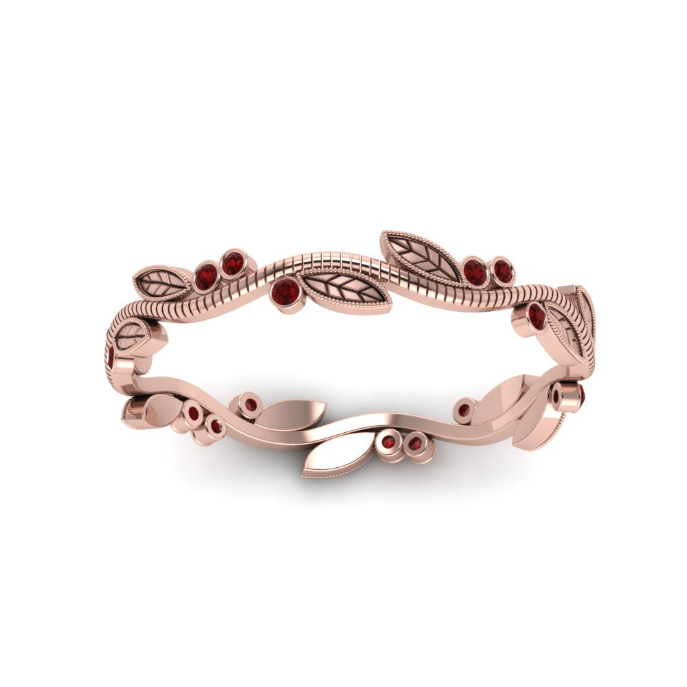 Vintage Ruby Promise Ring Fascinating Diamonds