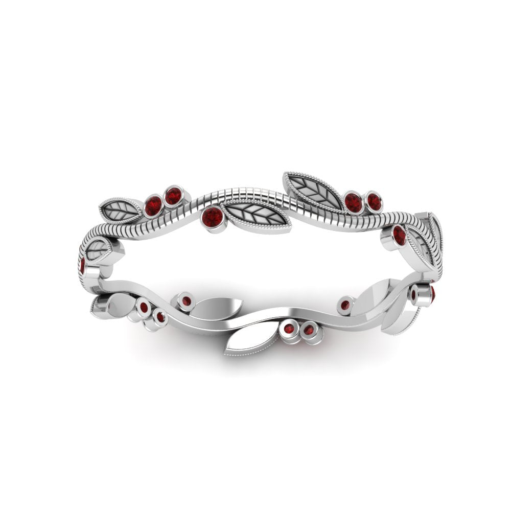 Vintage Ruby Promise Ring Fascinating Diamonds