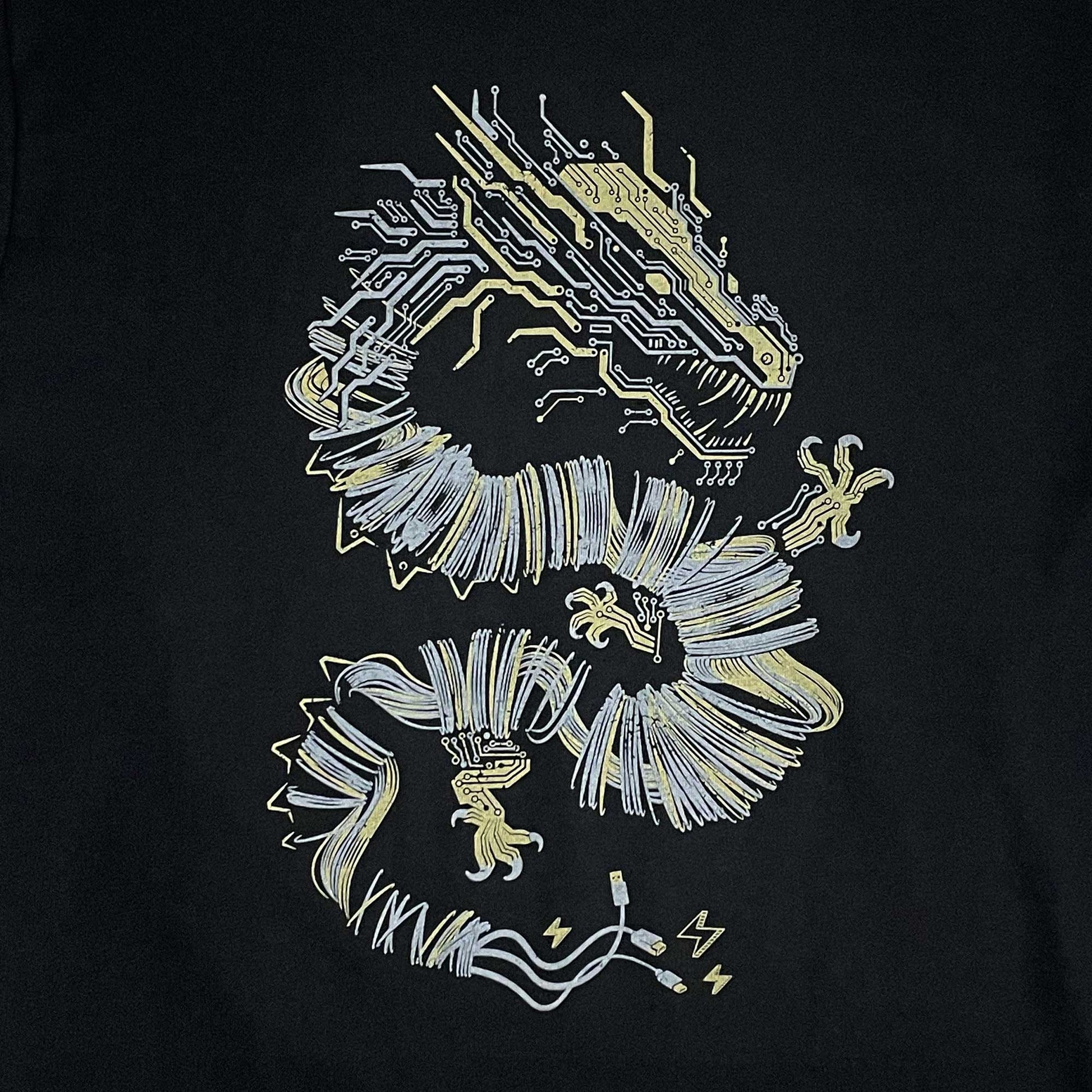 Volt Dragon Heavyweight T-shirt STORY SPARK
