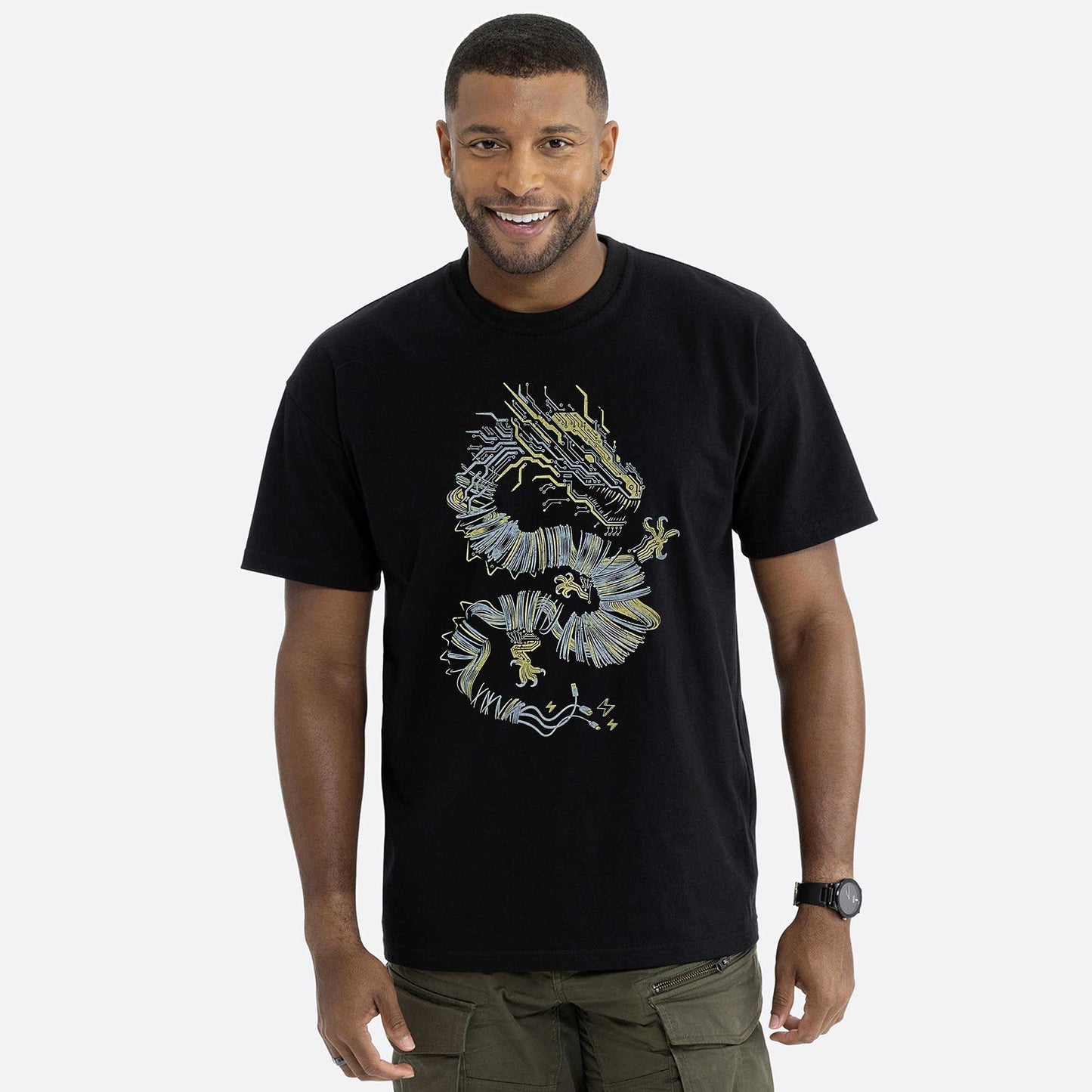 Volt Dragon Heavyweight T-shirt STORY SPARK