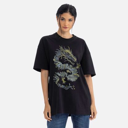 Volt Dragon Heavyweight T-shirt STORY SPARK