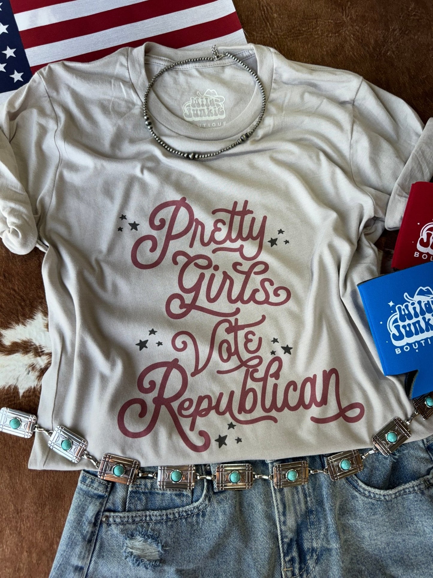 Star Spangled Vote Republican Graphic Tee Wild Junkie