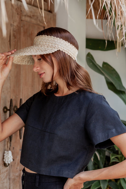 Rattan Sun Visors Village Thrive
