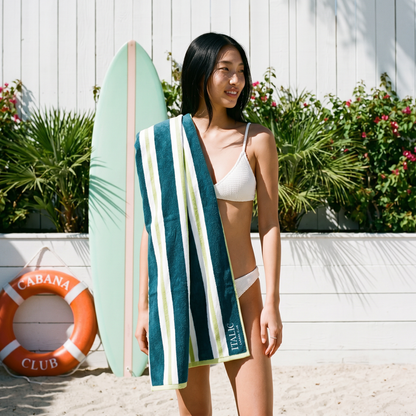 Bondi Australian Cotton Beach Towels Italic