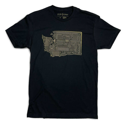 Washington Tech T-shirt STORY SPARK