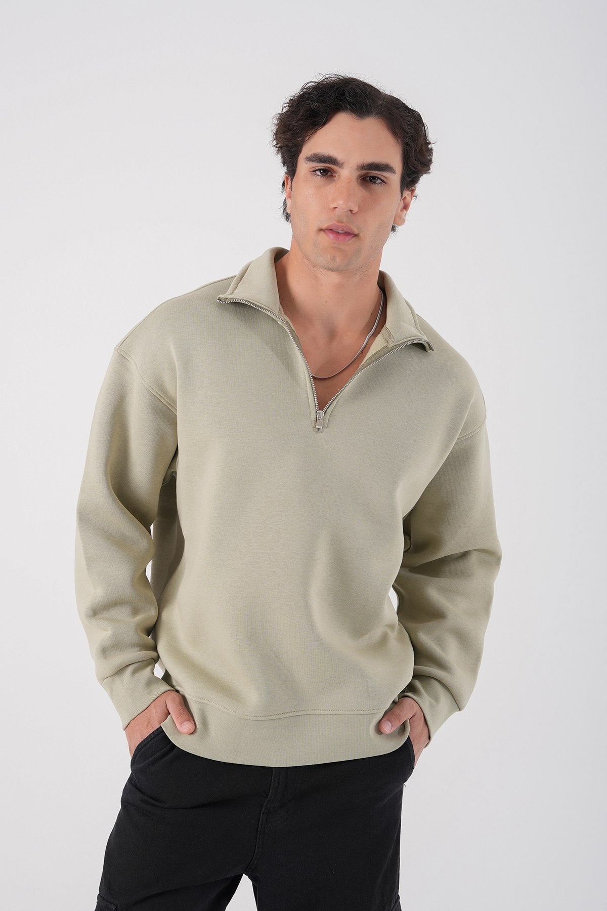 Unisex Oversize Waffle Knit Hoodie with Embossed Text Withinblack