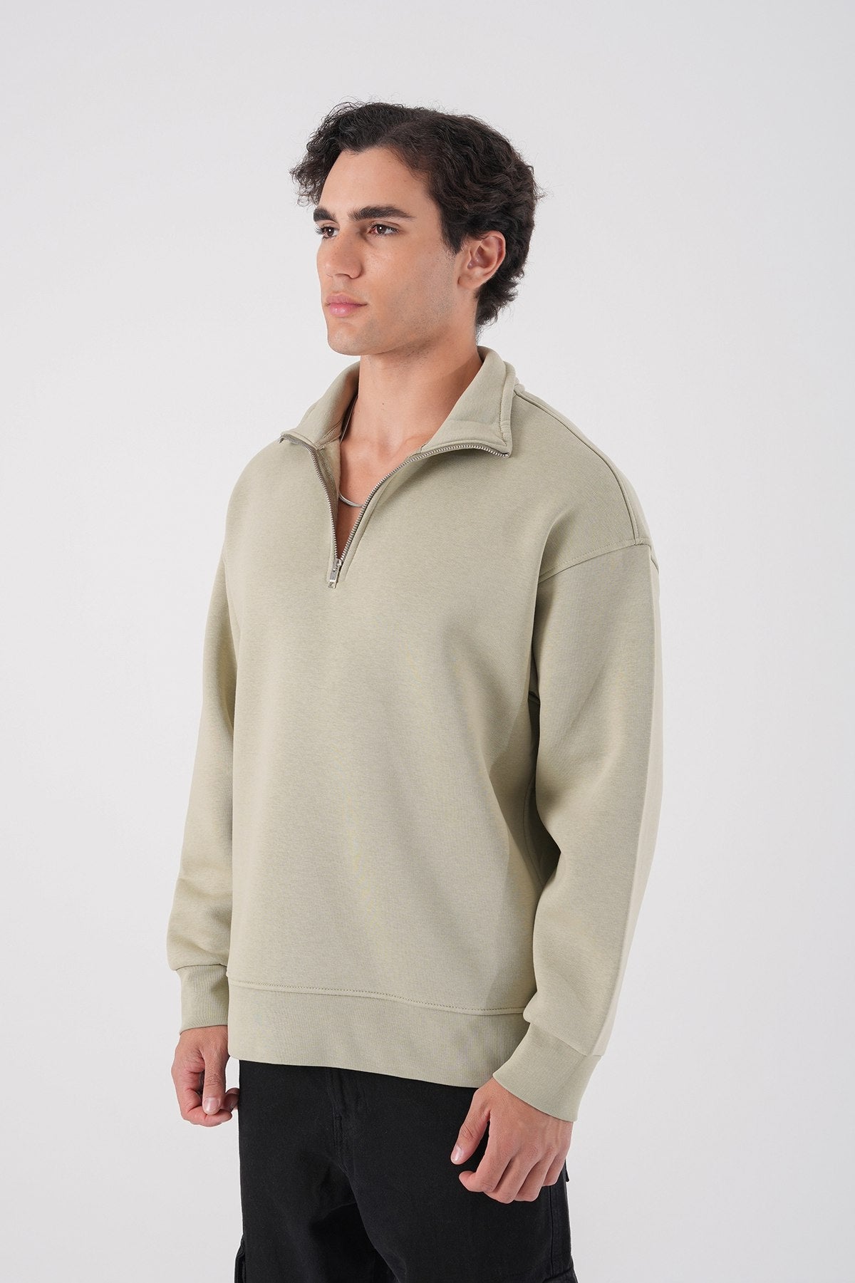 Unisex Oversize Waffle Knit Hoodie with Embossed Text Withinblack
