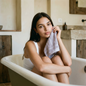 Capri Towels Italic