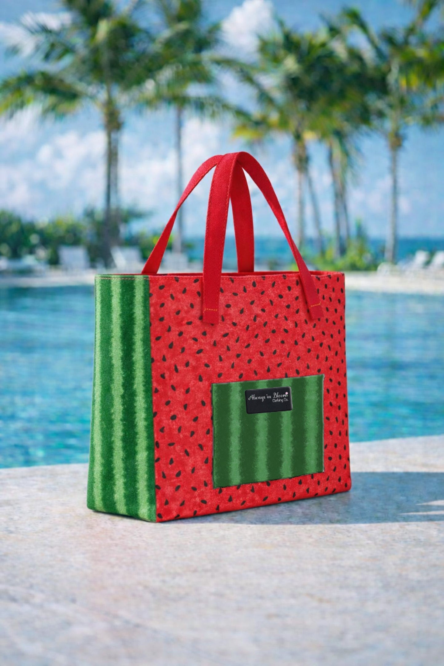 Luxe Weekender Tote Bag - One in a Melon Always In Bloom Clothing Co