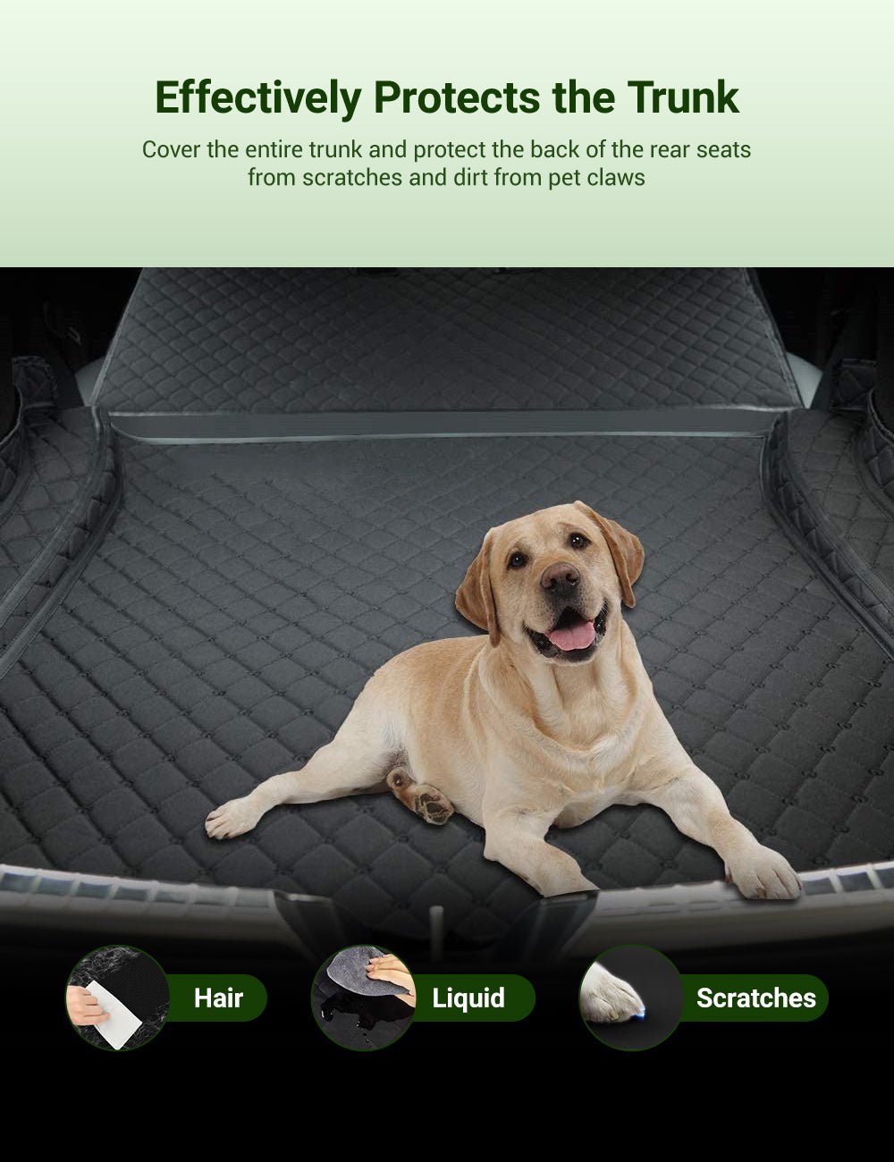 Waterproof Trunk Pet Mat for Tesla Model 3 Tesery Official Store