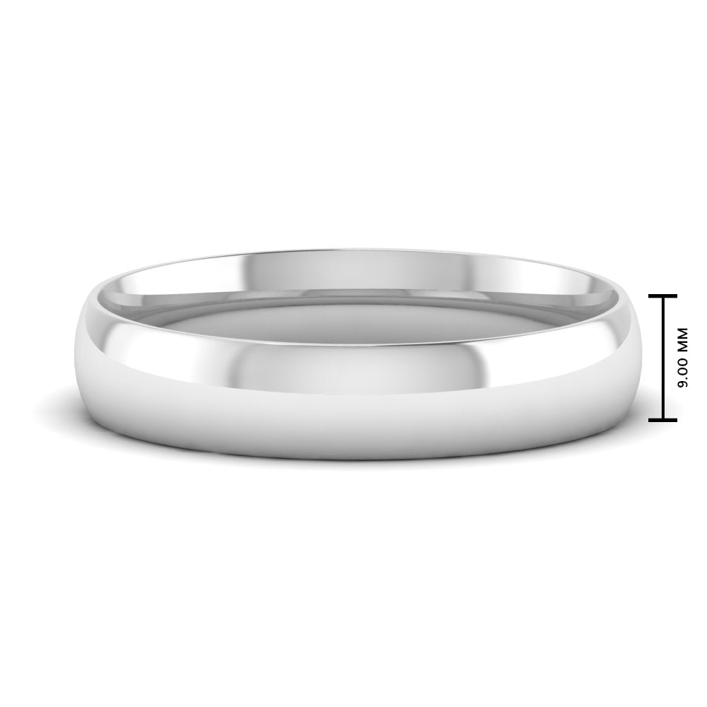 Wedding Band Classic Comfort Fit Fascinating Diamonds
