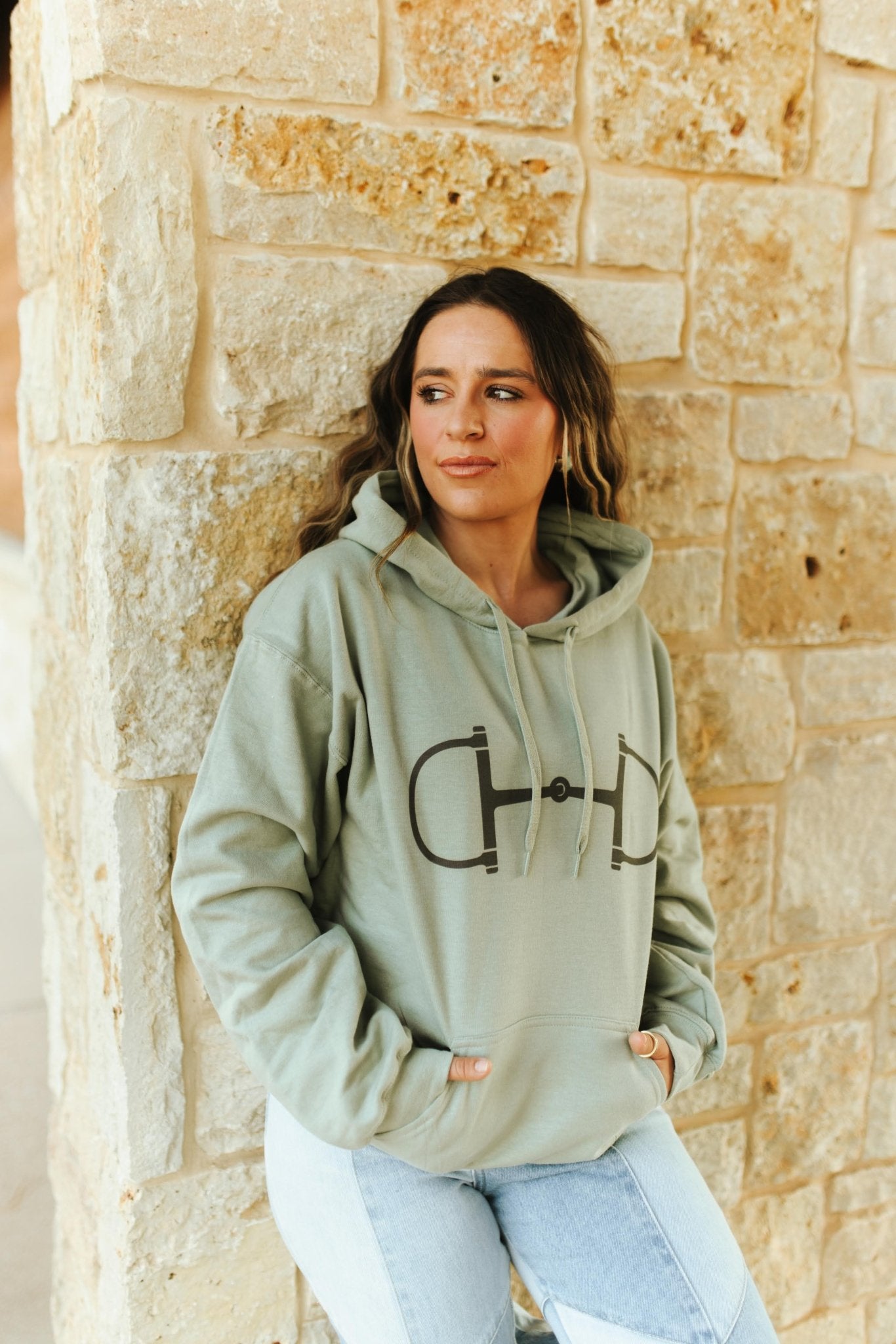 Western Horse Bit Graphic Hoodie Wild Junkie