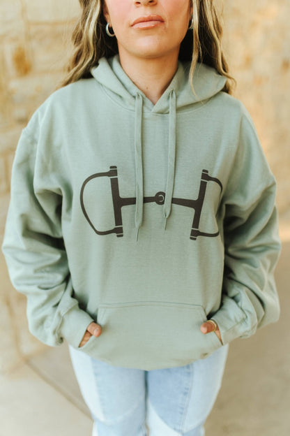 Western Horse Bit Graphic Hoodie Wild Junkie