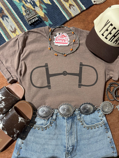 Western Horse Bit Graphic Tee Wild Junkie