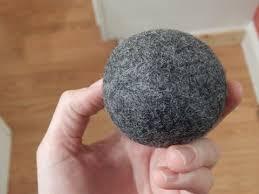 Wet Felted Alpaca Dryer Balls - Grey Aussie Purely Alpaca