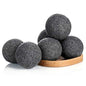 Wet Felted Alpaca Dryer Balls - Grey Aussie Purely Alpaca