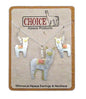 Whimsical Alpaca Necklace and Earrings Purely Alpaca