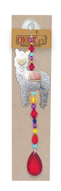 Whimsical Alpaca Suncatcher Purely Alpaca
