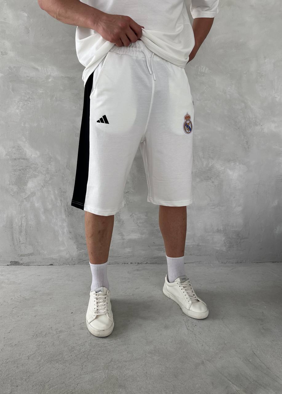 Elite Club Style Men's Polo & Shorts Set – Tailored Athletic Look with Crest Detail Withinblack