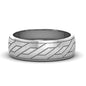 Embossed Satin Band Fascinating Diamonds