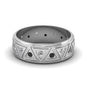 Inverse Triangle Band Fascinating Diamonds