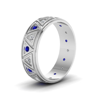 Inverse Triangle Band Fascinating Diamonds