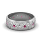 Inverse Triangle Band Fascinating Diamonds