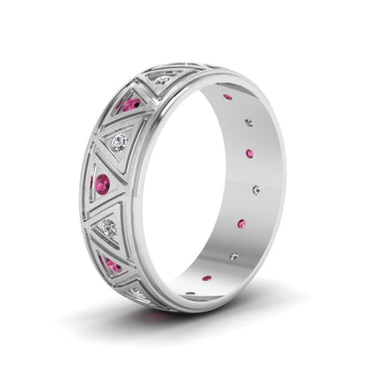 Inverse Triangle Band Fascinating Diamonds