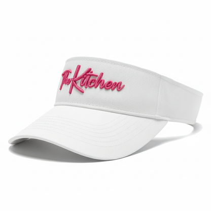 Pink Women's Visor The Kitchen Pickleball