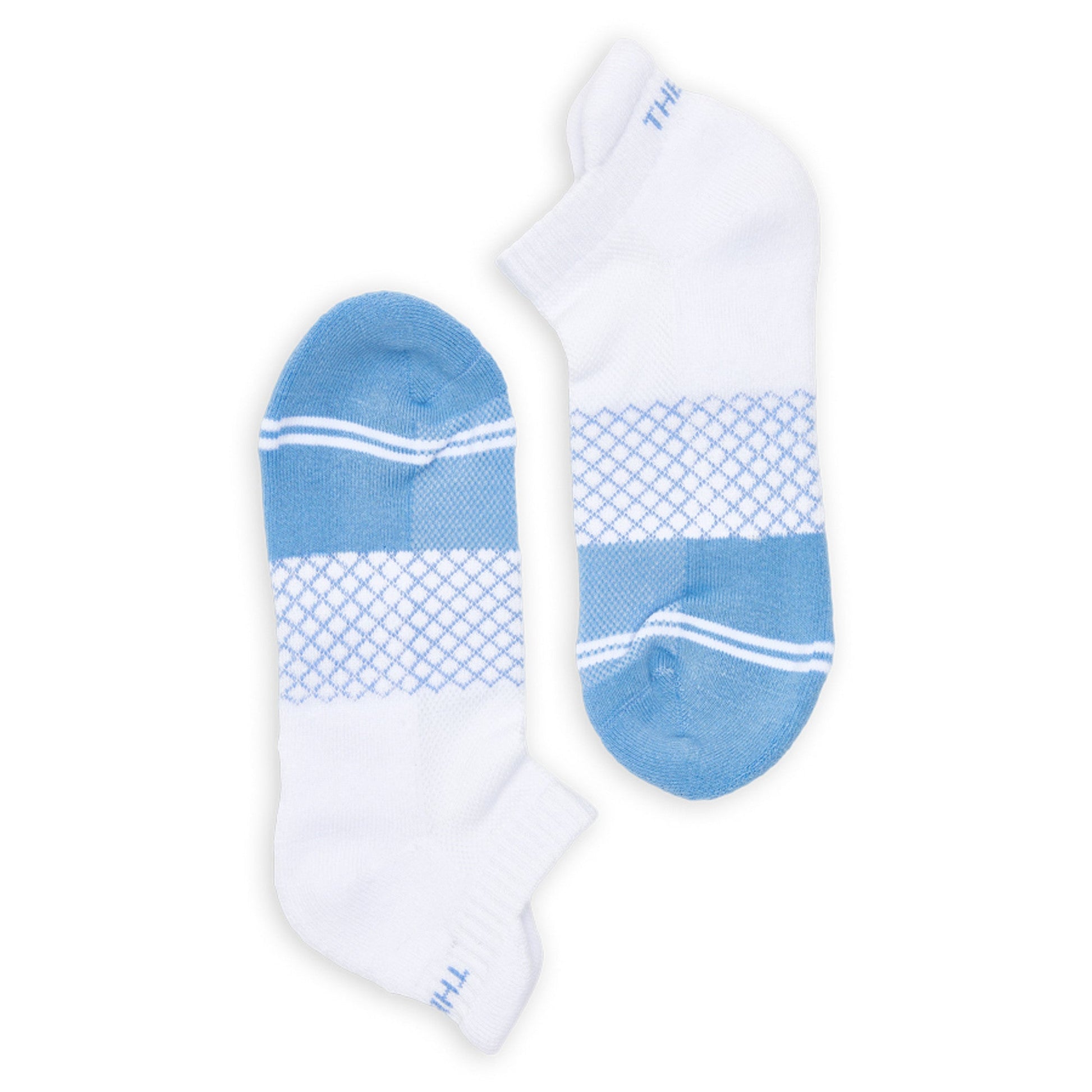 White/Powder The Sip Ankle Socks DeadSoxy