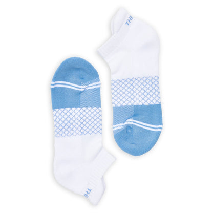 White/Powder The Sip Ankle Socks DeadSoxy