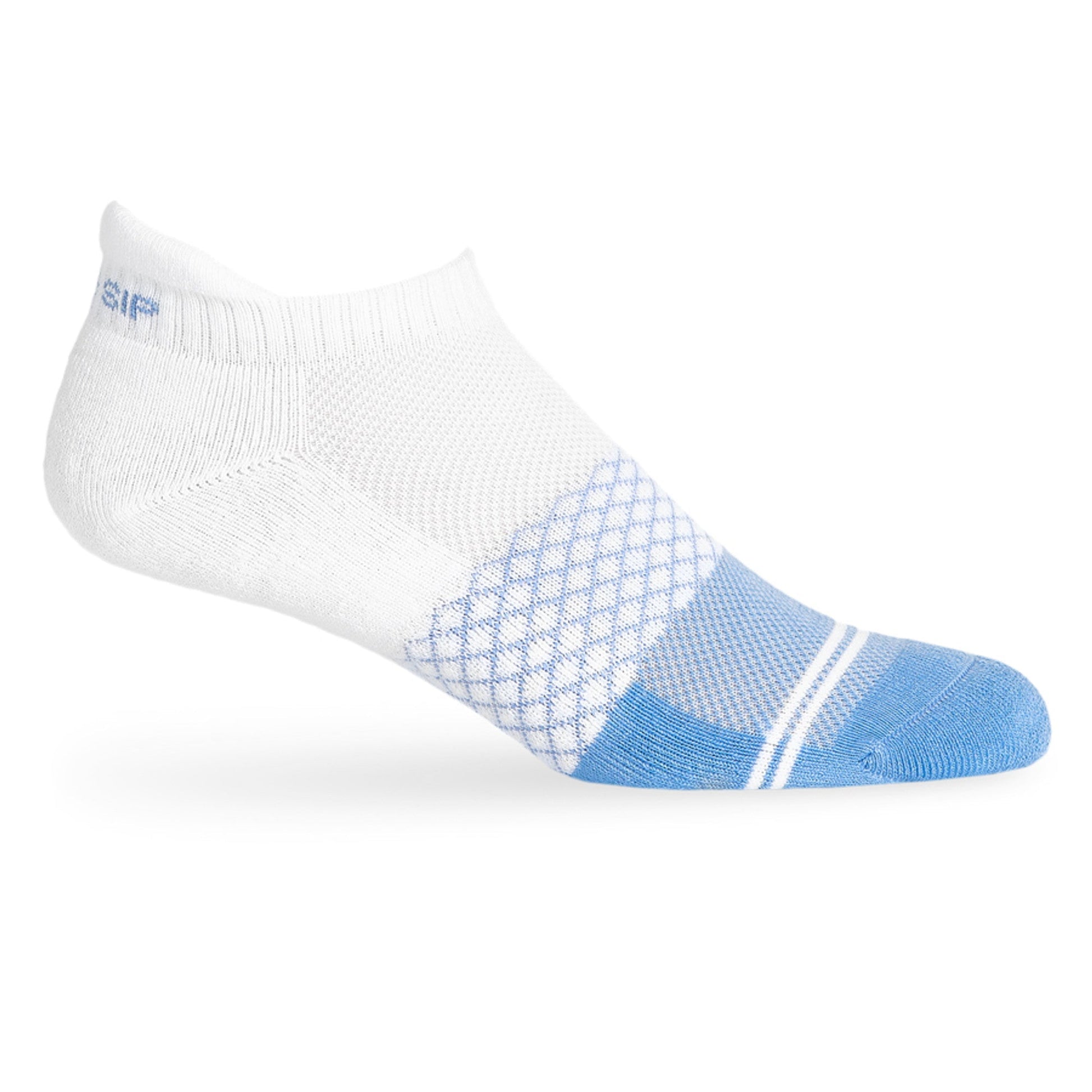 White/Powder The Sip Ankle Socks DeadSoxy