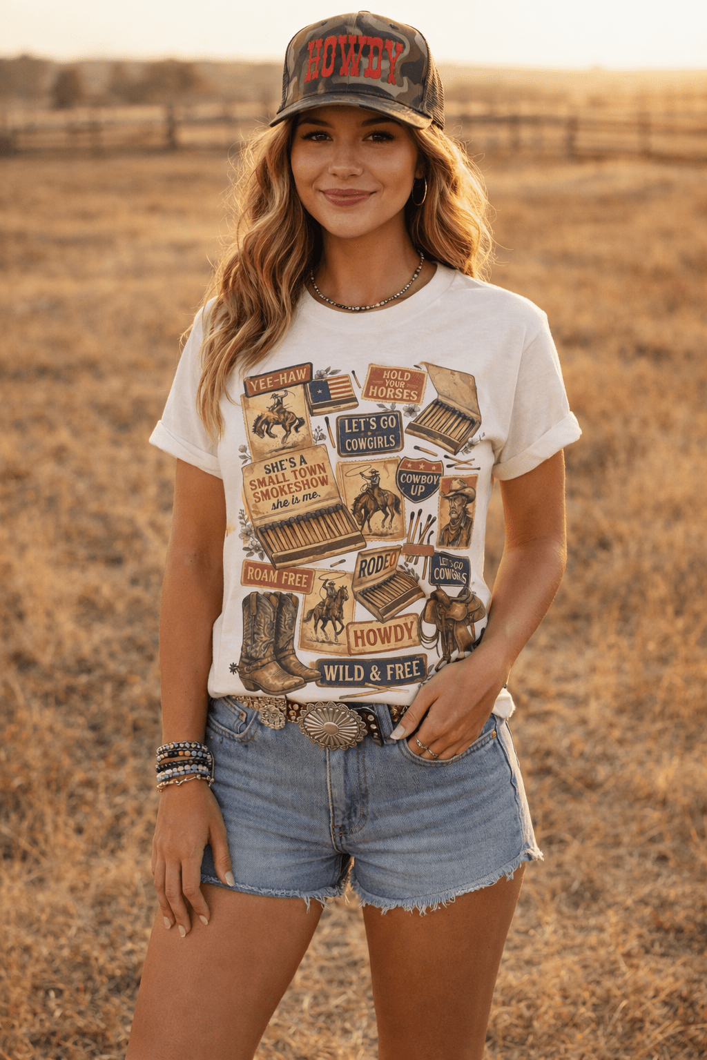 Wild and Free Rodeo Graphic Tee Wild Junkie
