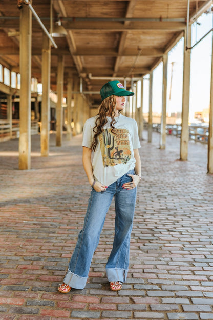Wild West Cactus Graphic Tee Wild Junkie