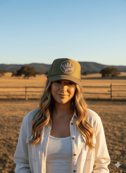 Wild West Trucker Hat Wild Junkie