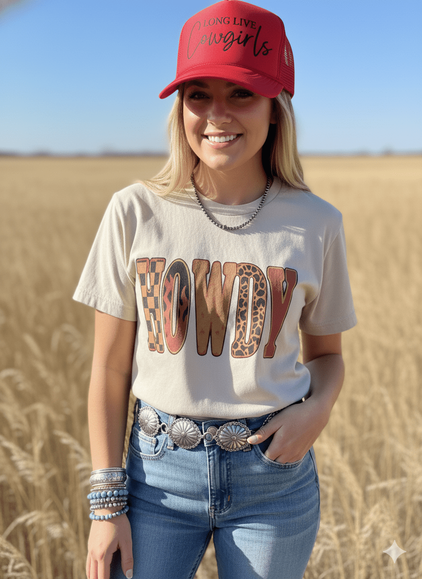 Y'alternative Howdy Graphic Tee Wild Junkie