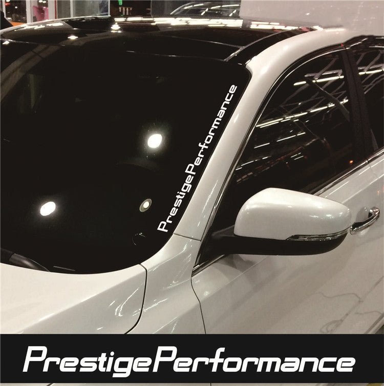 Windshield Sun Visor Decal Strips (2-Pack) | UV Protection | 9 Colors | Anti-Glare Tesery Official Store