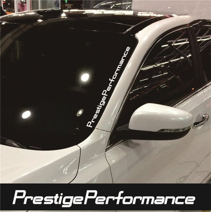 Windshield Sun Visor Decal Strips (2-Pack) | UV Protection | 9 Colors | Anti-Glare Tesery Official Store
