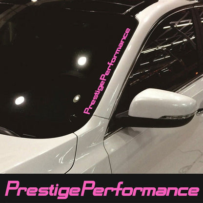 Windshield Sun Visor Decal Strips (2-Pack) | UV Protection | 9 Colors | Anti-Glare Tesery Official Store