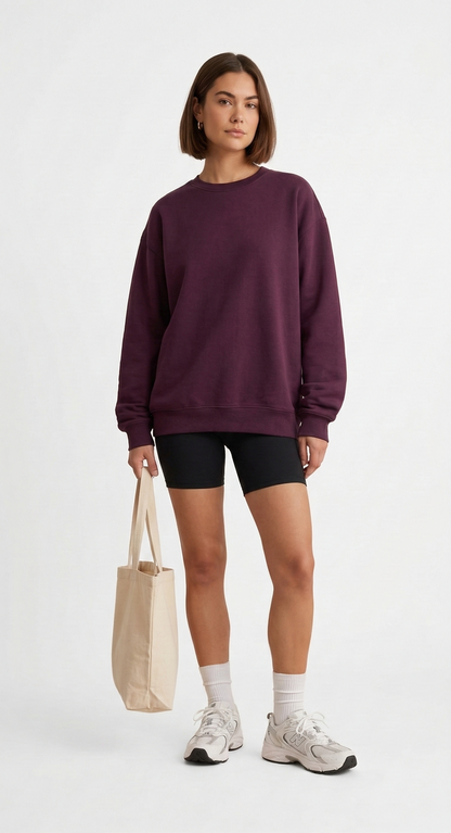 The Essential Unisex Crewneck | Wineberry Tinyloverclothing