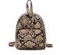 Snake Pattern Backpack - Versatile Design Backpack