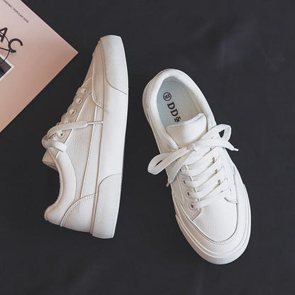 Women White Business Sneakers Fashion Woman's Spring Trend Casual Sport Shoes New Comfort White Platform Ultra Lightweight Walking Non Slip Sneakers Stevvex
