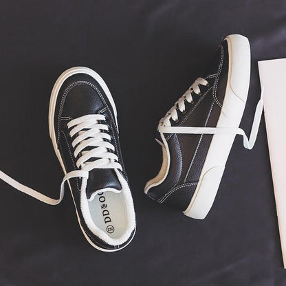 Women White Business Sneakers Fashion Woman's Spring Trend Casual Sport Shoes New Comfort White Platform Ultra Lightweight Walking Non Slip Sneakers Stevvex