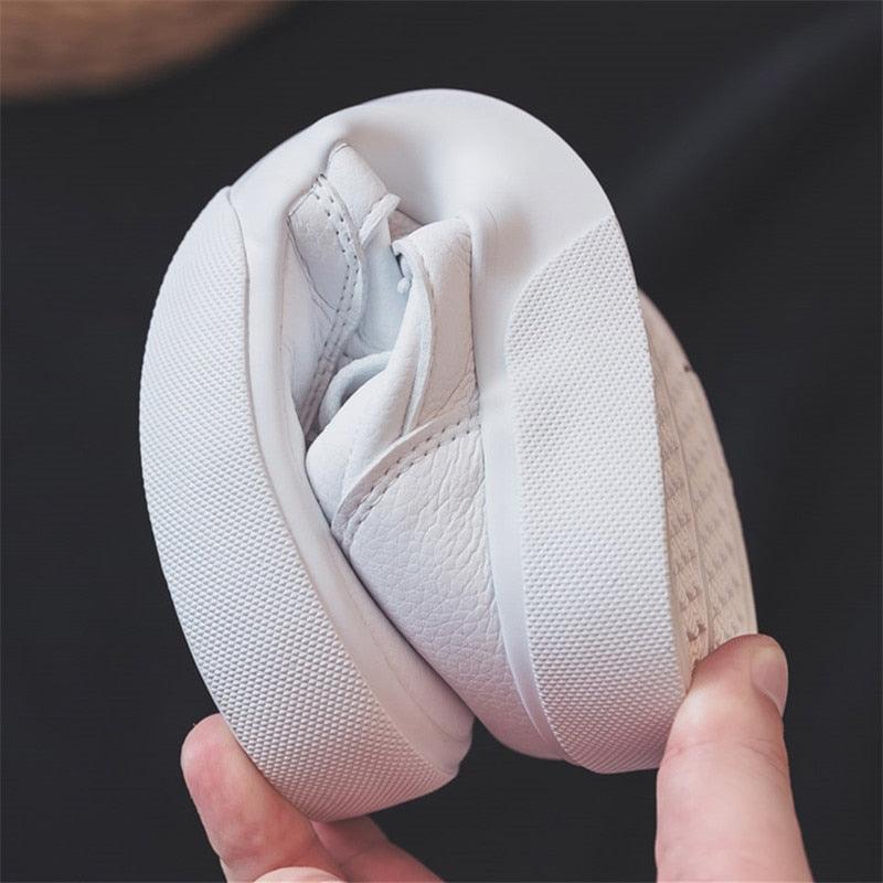 Women White Business Sneakers Fashion Woman's Spring Trend Casual Sport Shoes New Comfort White Platform Ultra Lightweight Walking Non Slip Sneakers Stevvex