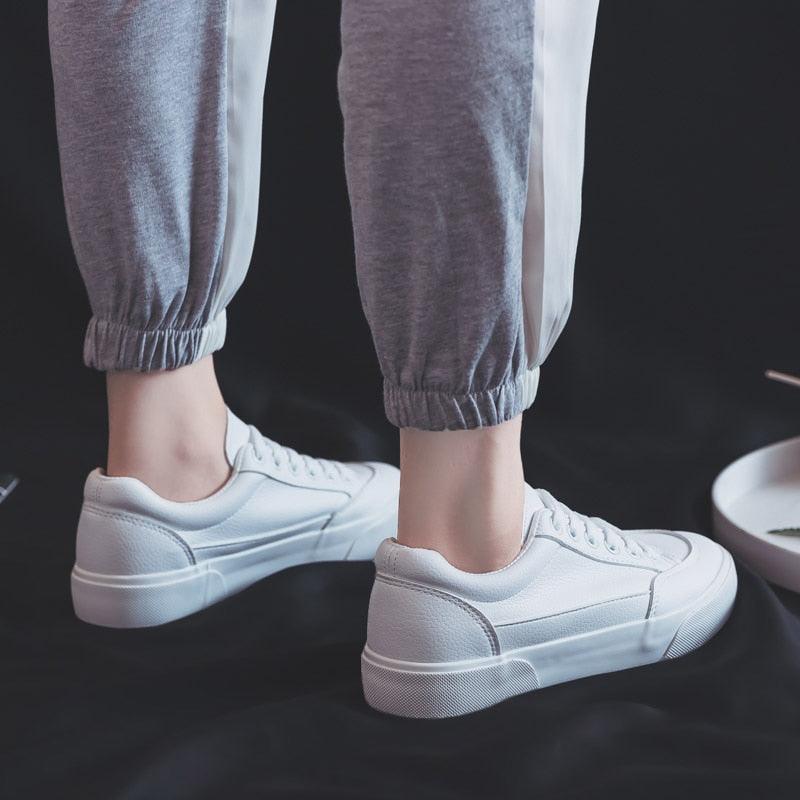 Women White Business Sneakers Fashion Woman's Spring Trend Casual Sport Shoes New Comfort White Platform Ultra Lightweight Walking Non Slip Sneakers Stevvex