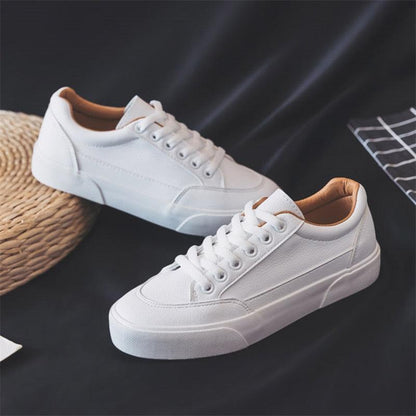 Women White Business Sneakers Fashion Woman's Spring Trend Casual Sport Shoes New Comfort White Platform Ultra Lightweight Walking Non Slip Sneakers Stevvex