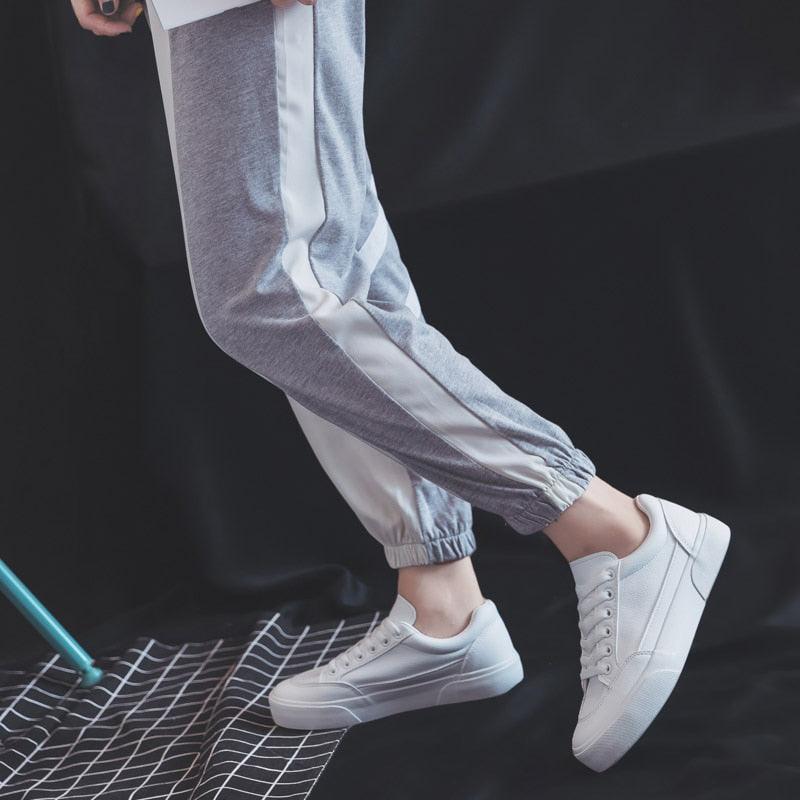 Women White Business Sneakers Fashion Woman's Spring Trend Casual Sport Shoes New Comfort White Platform Ultra Lightweight Walking Non Slip Sneakers Stevvex